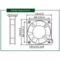 AC 220V Axial Flow Coolingfan